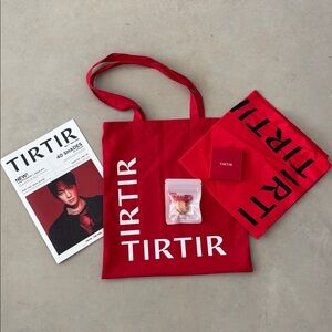 Sale! New “V from BTS” LA TIRTIR Tote, handkerchief, mirror & lip balm keyring